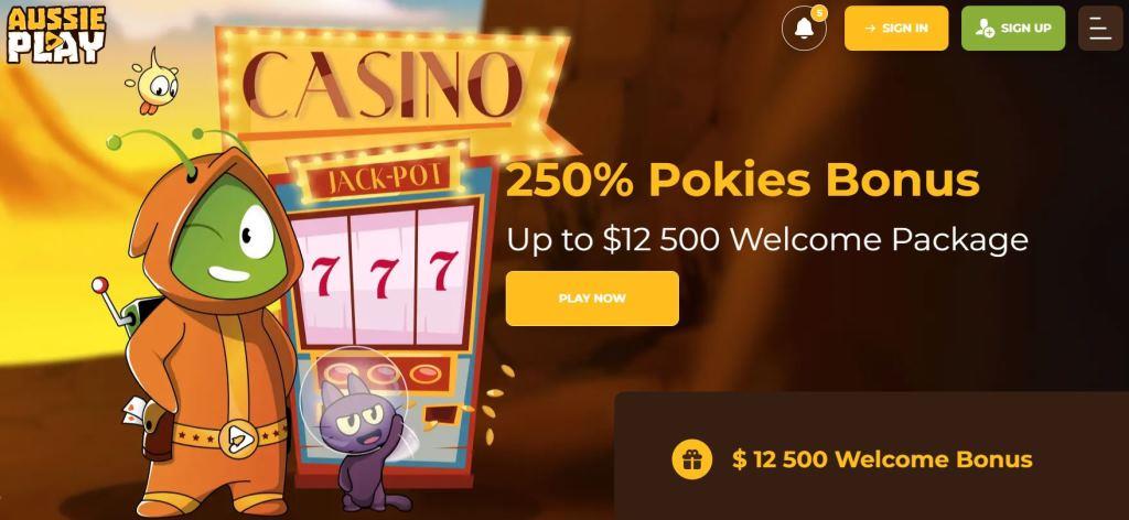Aussie Play Casino Screenshot